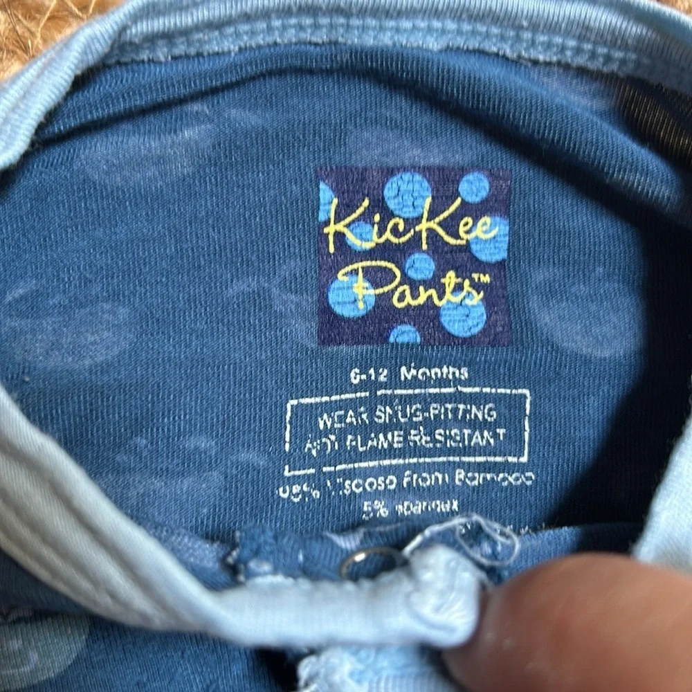 Kickee Pants Bamboo Zip Front Jumpsuit. 6-12mo ** read**